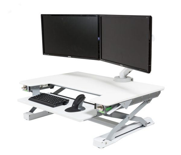 DeskRite 100 Sit-Stand Workstation - Image 3