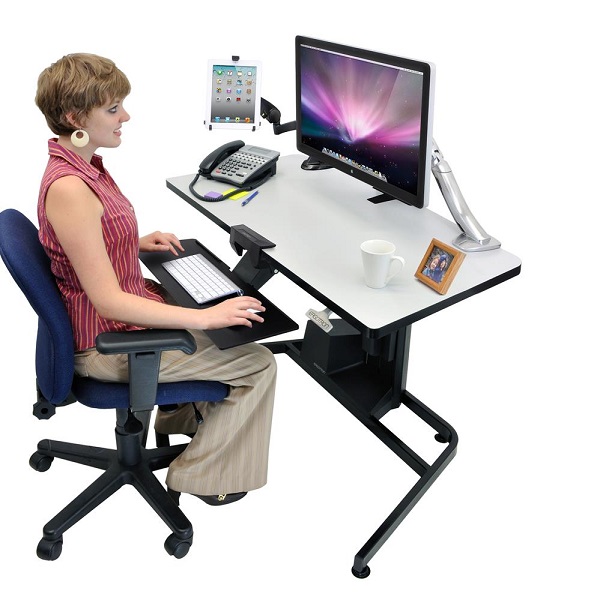 Ergotron Neo-Flex® Desk Tablet Arm Mount - Posture Depot