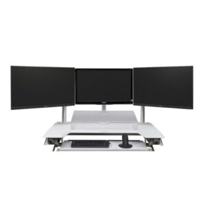 Contour Ergo Plus Footrest Black & Basics Adjustable Monitor Stand 
