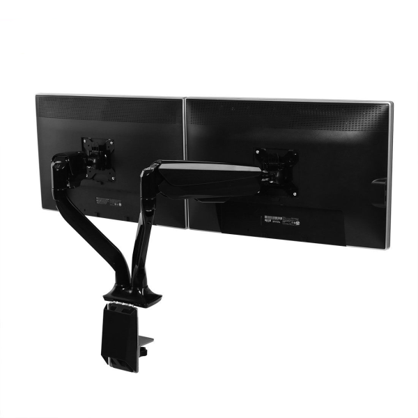 Premium Black Dual Monitor Arm - Image 4